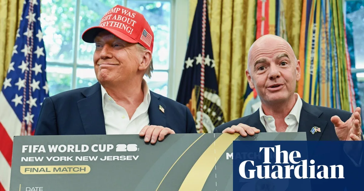 Donald Trump to attend World Cup final in New Jersey on Sunday