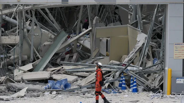 Death toll rises to 18 as rescuers search rubble for quake survivors in …