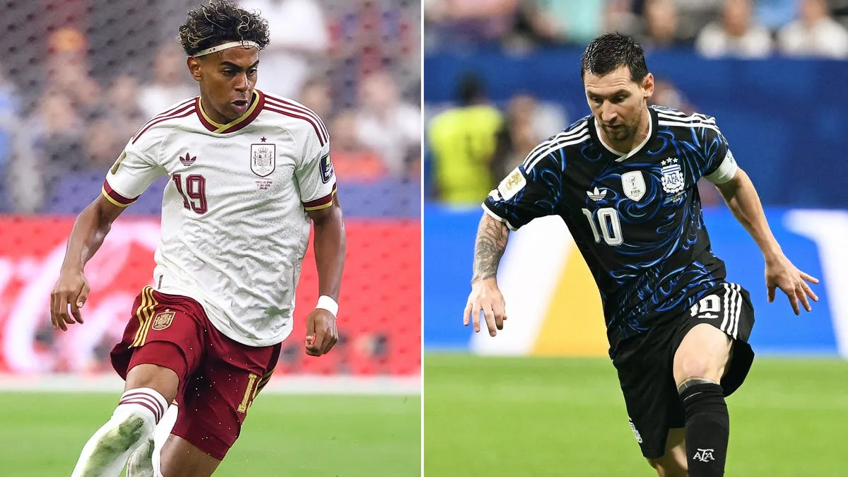 Lionel Messi and Lamine Yamal meet in World Cup final as paths cross