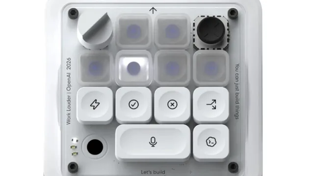 OpenAI releases Codex Micro keyboard as its first consumer hardware device