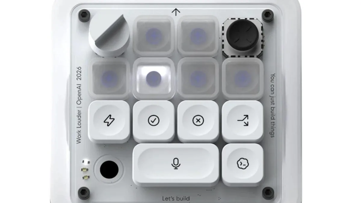 OpenAI releases Codex Micro keyboard as its first consumer hardware device