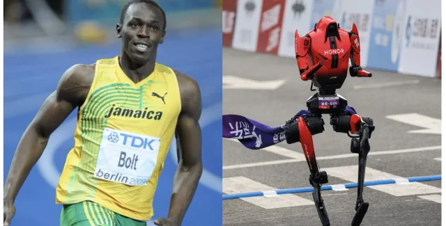 Humanoid robot breaks Usain Bolt's 100m world record in Beijing