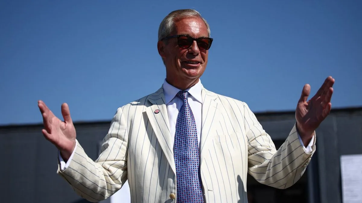 Nigel Farage has won the Clacton by-election with victory over Count Bin…