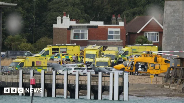 Three family members die after getting into difficulty off Shoreham coast