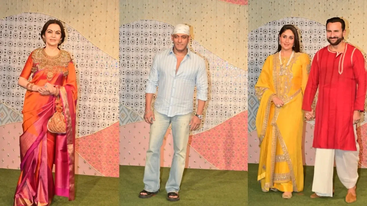 Bollywood Stars Attend Ambani Family Ganesh Chaturthi Celebrations at An…