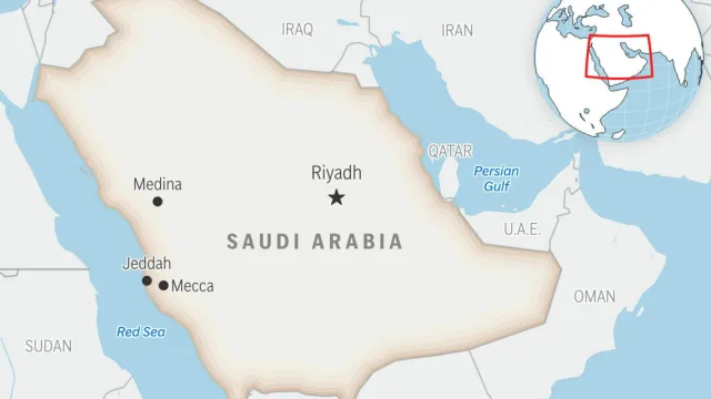 Houthi attacks on Saudi Arabia wound 73 people and spark oil facility fires