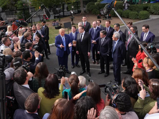 Trump and tech CEOs sign accord to self-police AI development