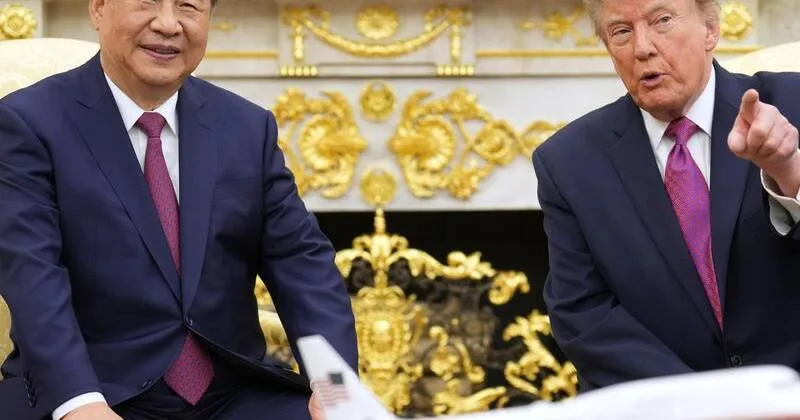 Trump welcomes Xi to White House for talks on trade and AI