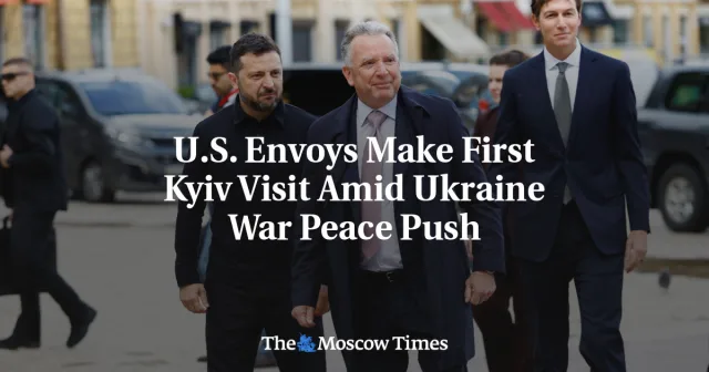 US envoys Witkoff and Kushner visit Kyiv for talks with Zelenskyy