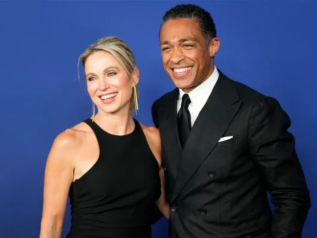 Amy Robach and T.J. Holmes marry in private Arkansas ceremony