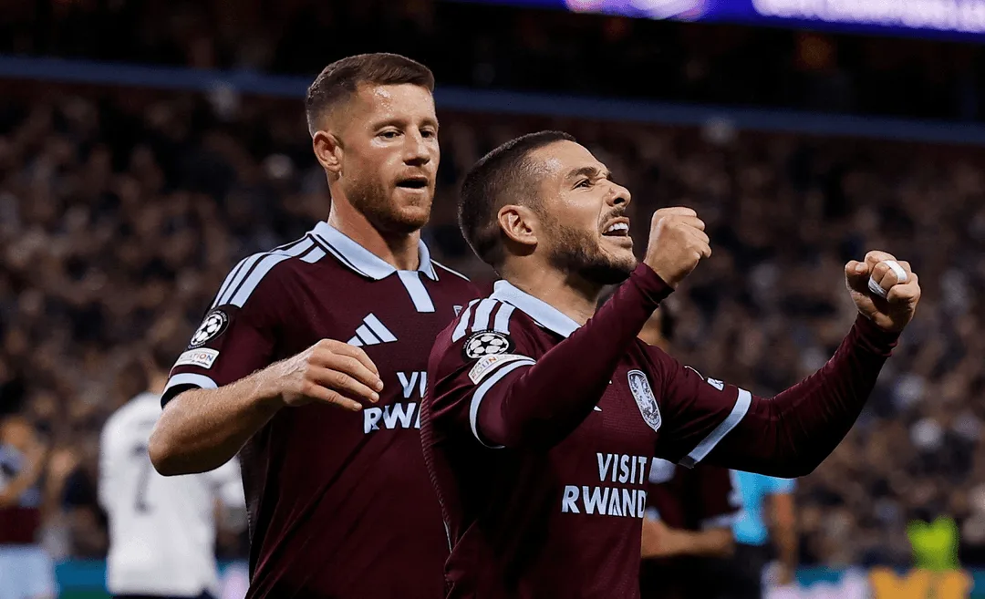 Aston Villa beats Viking to maintain perfect Champions League start