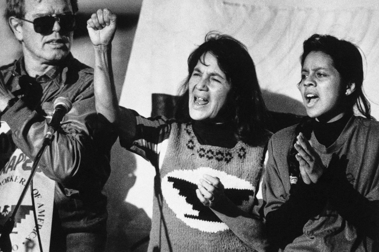 Dolores Huerta, influential labor leader, feminist and civil rights icon…