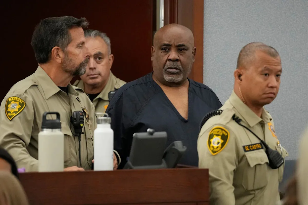 Duane Keffe D Davis sentenced to 40 years to life for Tupac Shakur murder