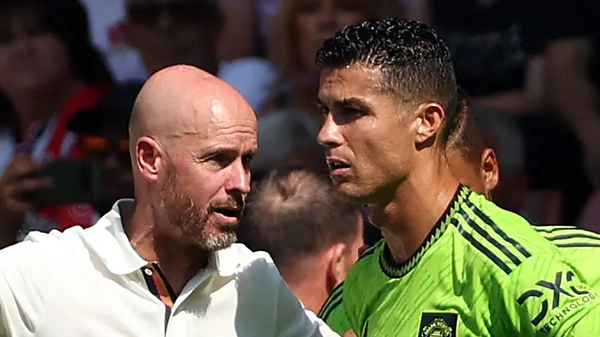 Erik ten Hag accuses Cristiano Ronaldo of ‘letting down’ Manchester United