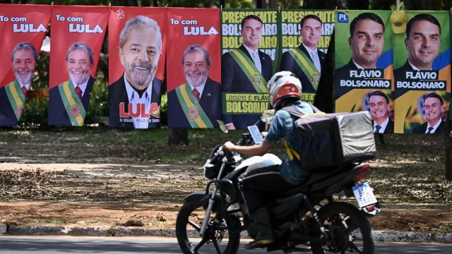 Flavio Bolsonaro takes early lead in Brazil presidential election