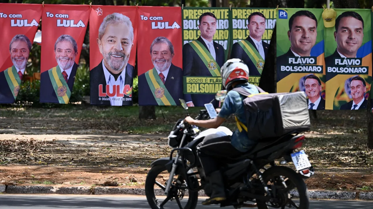 Flavio Bolsonaro takes early lead in Brazil presidential election