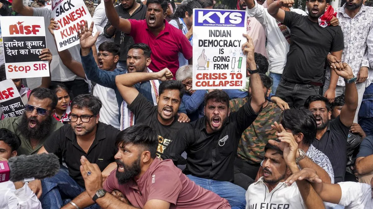 India police detain protesters as Cockroach Party leaders are released