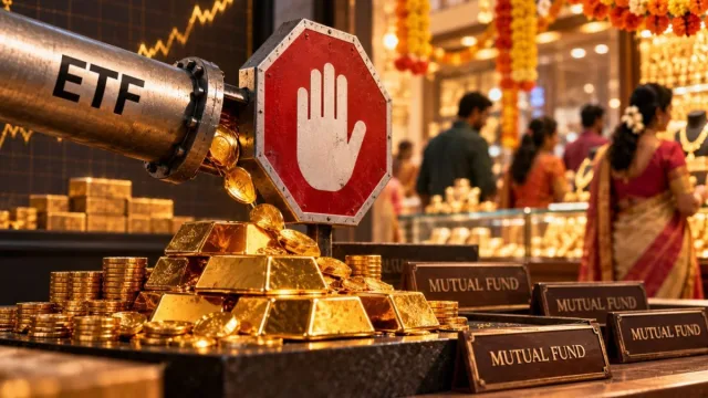 Indian Mutual Funds Restrict Fresh Investments in Gold ETF FoFs