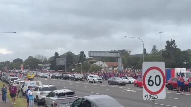 Newcastle Knights fans injured as car drives into crowd in Australia