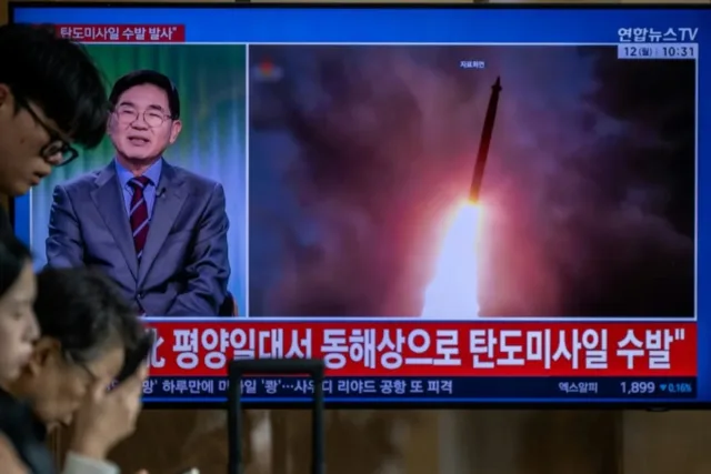 North Korea fires multiple ballistic missiles off east coast, Seoul says