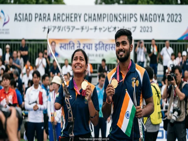 Sheetal Devi, Toman Kumar win compound mixed team gold at Asian Para Games
