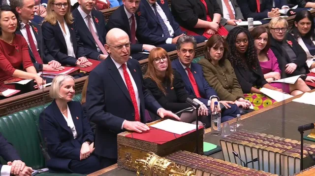 UK Chancellor John Healey unveils £100 winter energy payment in 2026 Budget