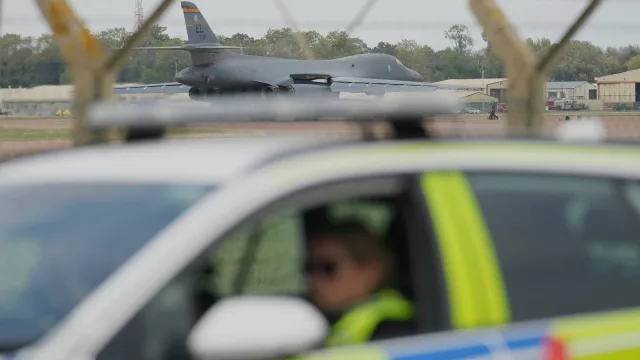 UK PM Andy Burnham says Iran directed RAF Fairford security plot